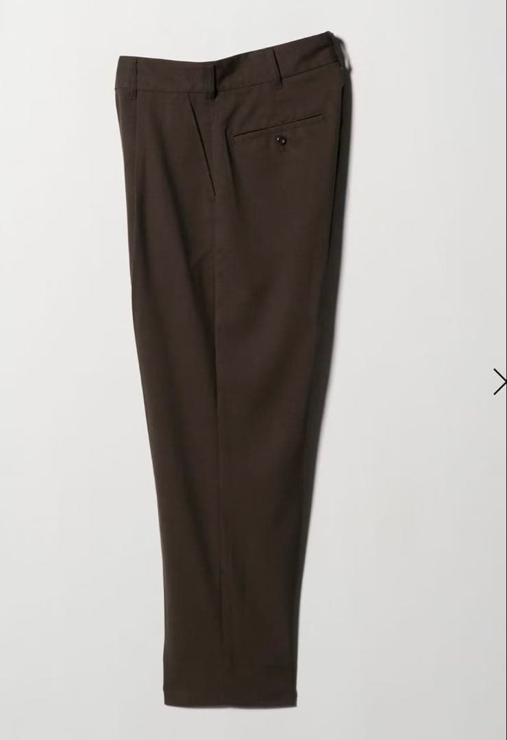 Dickies × green label TR プリーツワイドテーパードパンツ