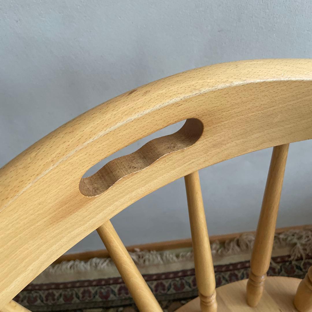 柏木工　ダイニングチェア　ウィンザーチェア　1脚　①