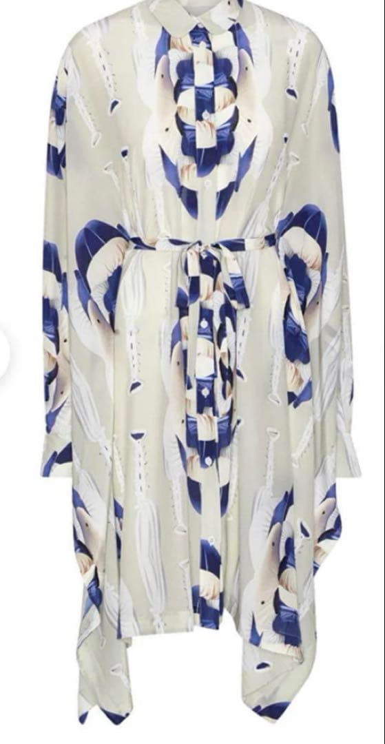 【美品】henrikvibskov シルクワンピース