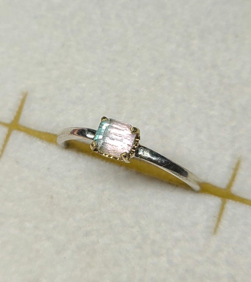 たーちゃん★アフガニスタン産バイカラートルマリン・ブルー、ピンク★