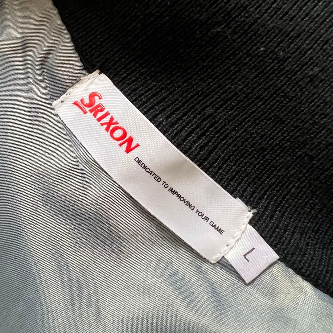LEXUS レクサス　SRIXON ニット　ジャケット　メンズ　ゴルフ　L 黒