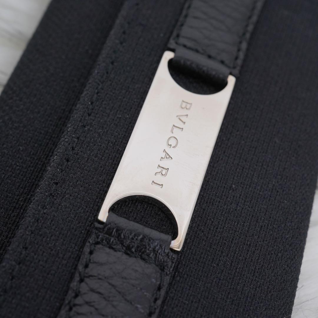 未使用品　箱付き　BVLGARI ブルガリ　キーケース　キーホルダー　ブラック