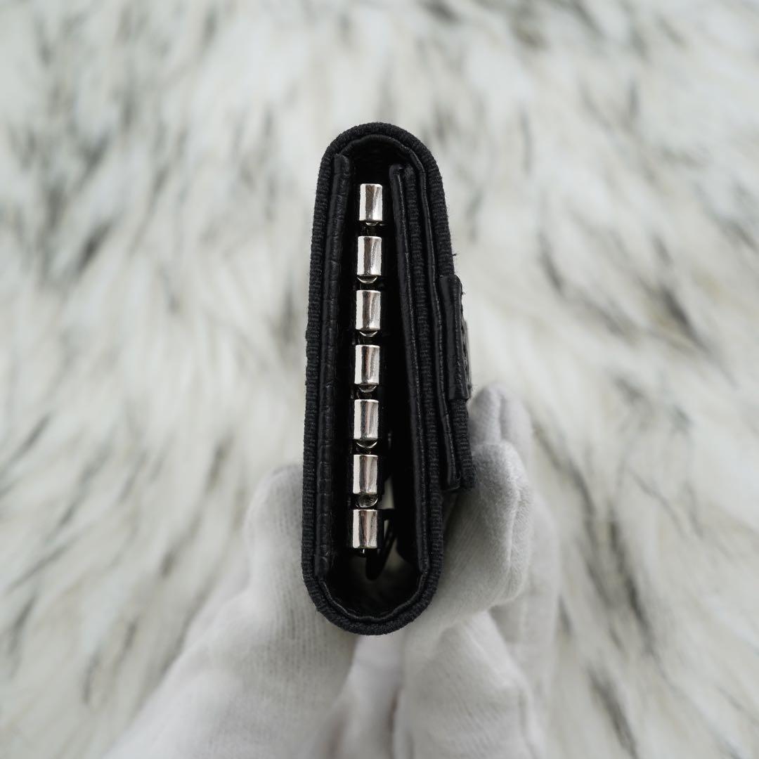 未使用品　箱付き　BVLGARI ブルガリ　キーケース　キーホルダー　ブラック