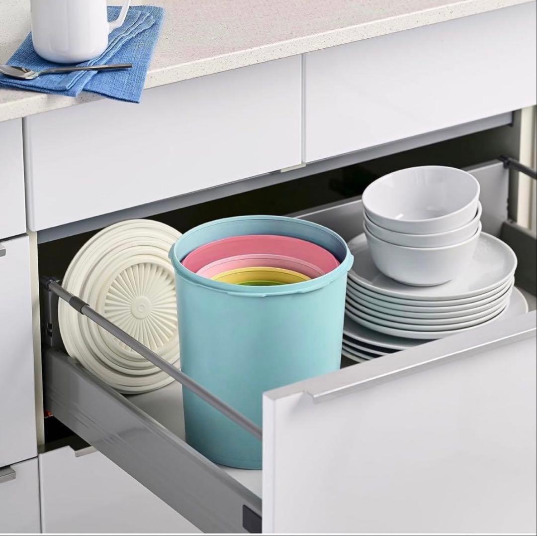 Tupperware ビンテージキャニスターセット 10ピース