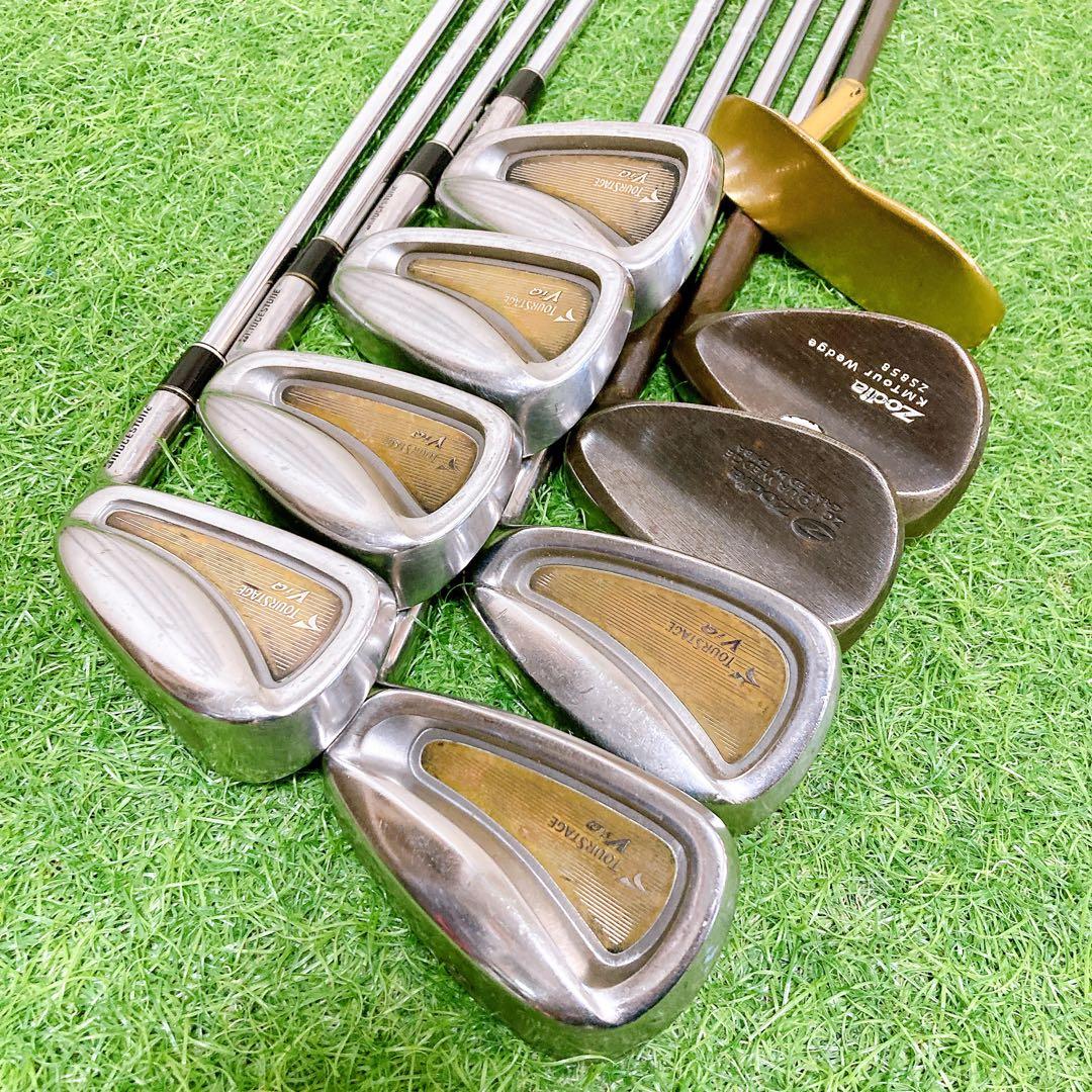 H13 ツアーステージ　初心者オススメ　ゴルフ　クラブセット　メンズ　13本