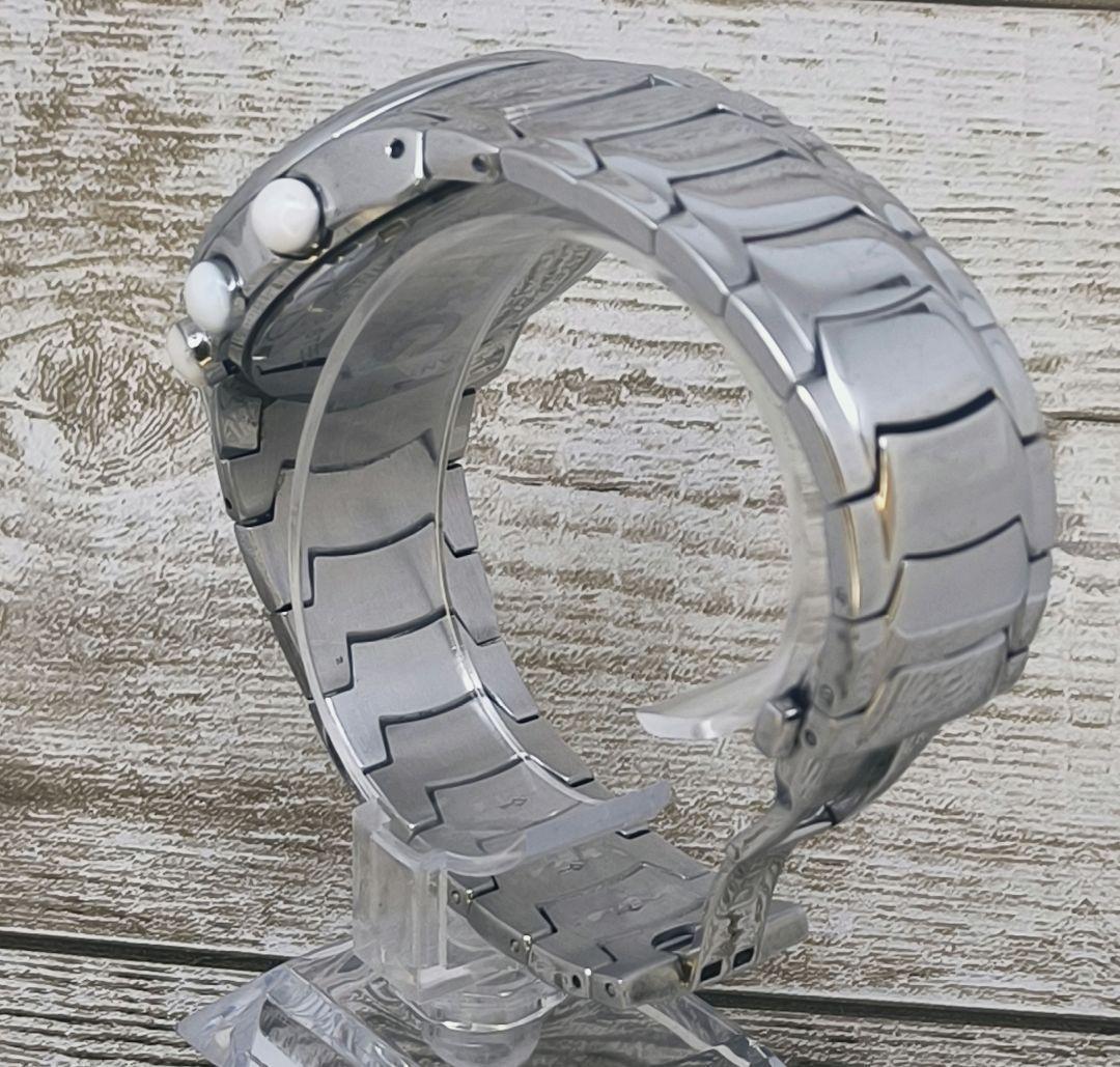 動作品　ドルチェ＆ガッバーナ　ホワイト　ステンレス　腕時計　ドルガバ　D&G