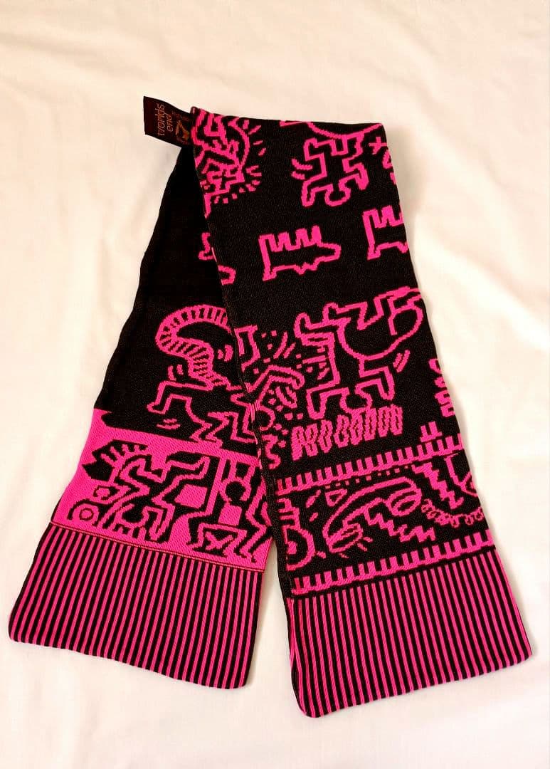 80年代ワールズエンド・キースヘリング/マフラー