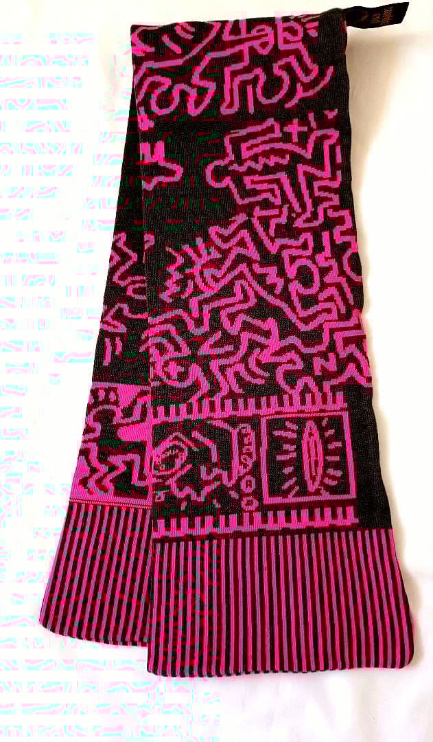 80年代ワールズエンド・キースヘリング/マフラー