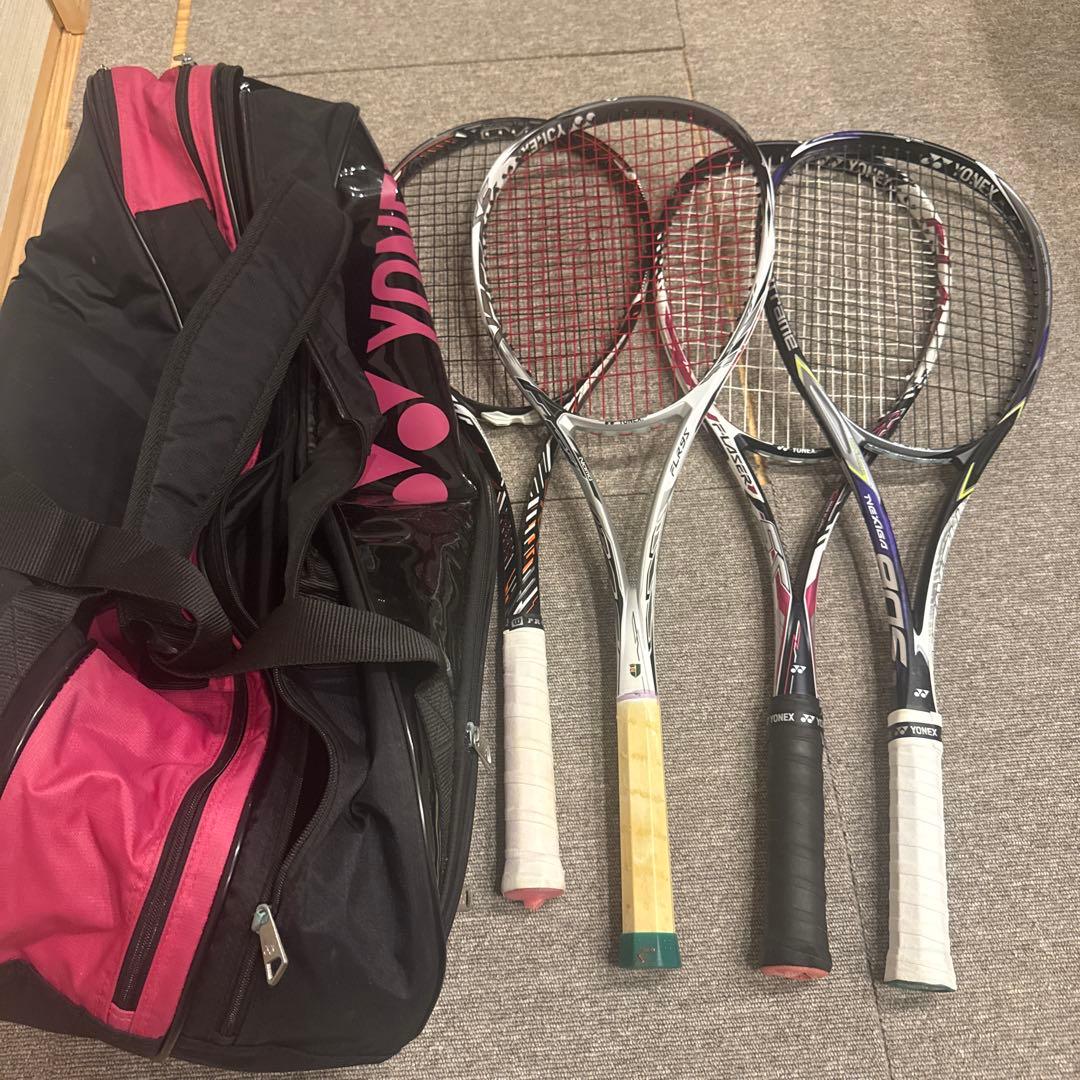 ソフトテニス引退品