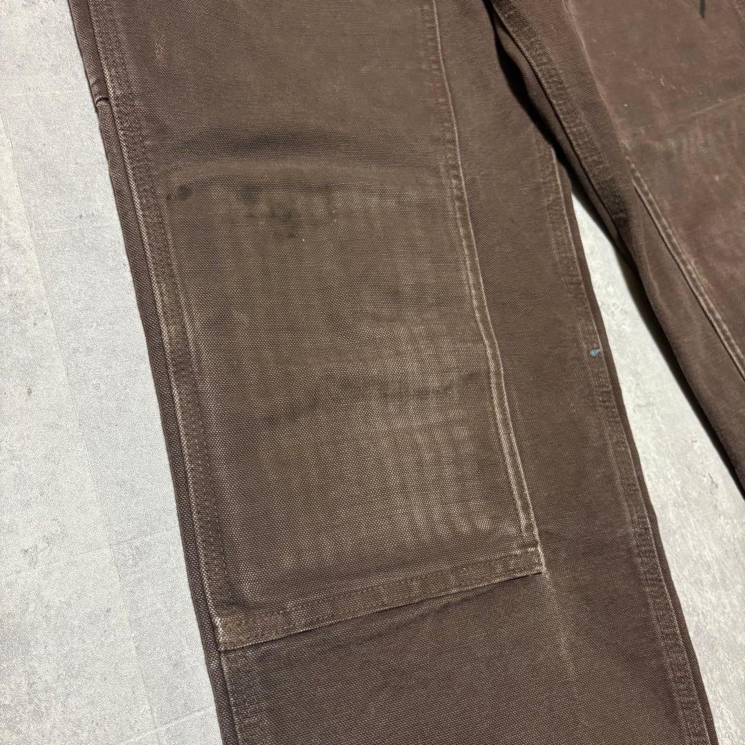 carhartt メキシコ製　ダブルニー　ダックパンツ　デニム　30×30