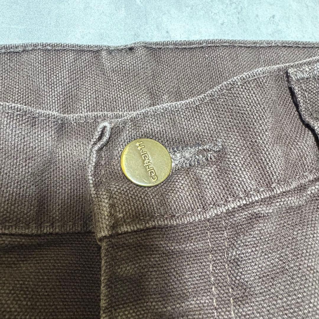 carhartt メキシコ製　ダブルニー　ダックパンツ　デニム　30×30
