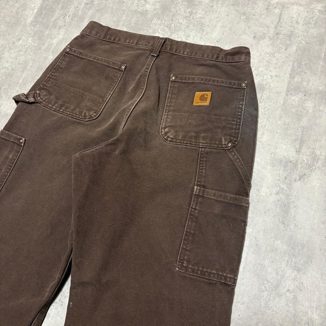 carhartt メキシコ製　ダブルニー　ダックパンツ　デニム　30×30