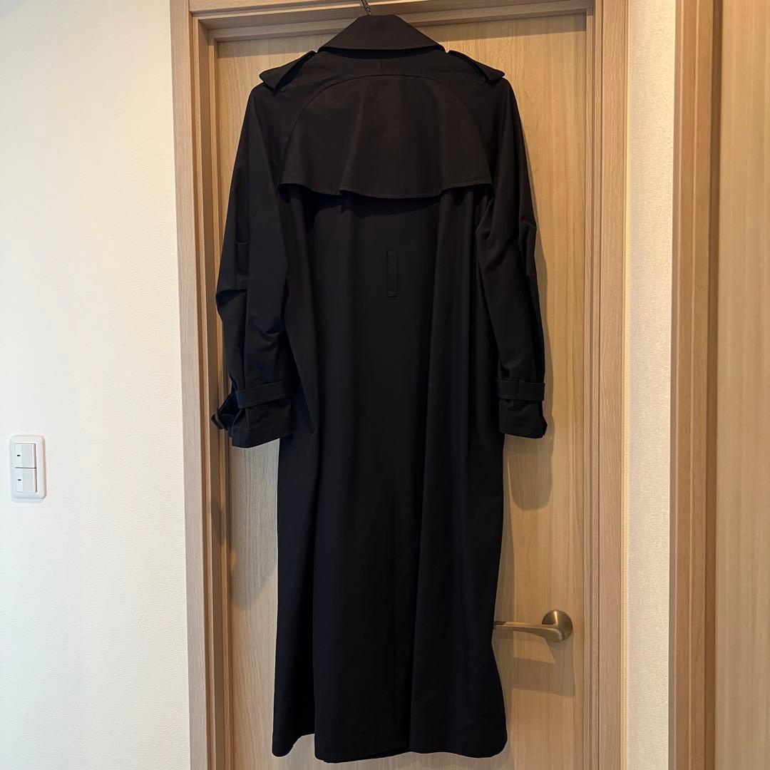 PUBLIC TOKYO ハイクラストレンチコート ネイビー