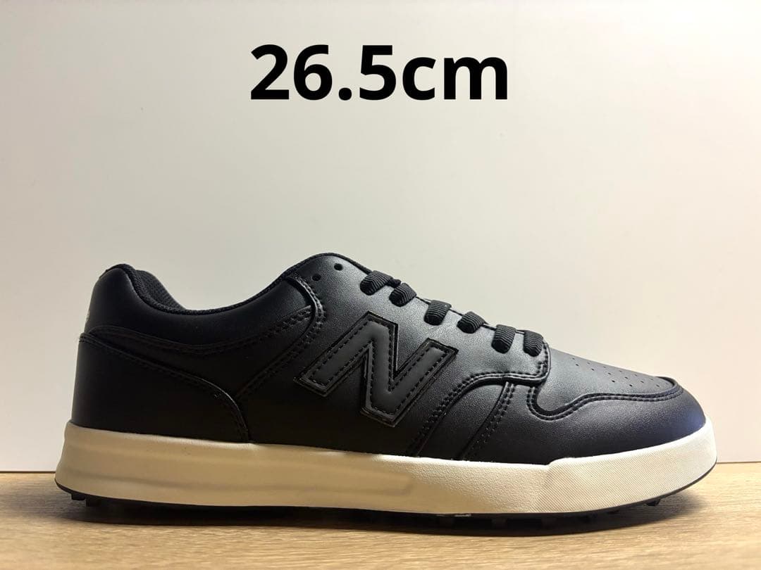 未使用 26.5cm 2E ニューバランスゴルフシューズUGC480PCブラック