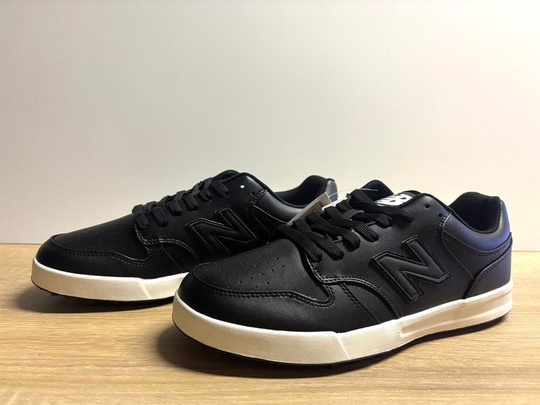 未使用 26.5cm 2E ニューバランスゴルフシューズUGC480PCブラック