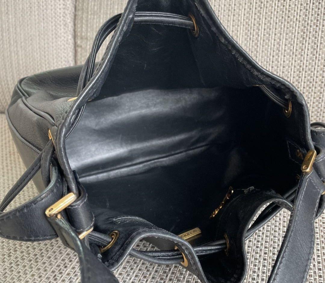 【美品】GUCCI グッチ ヴィンテージ シェリーライン巾着 ショルダーバッグ