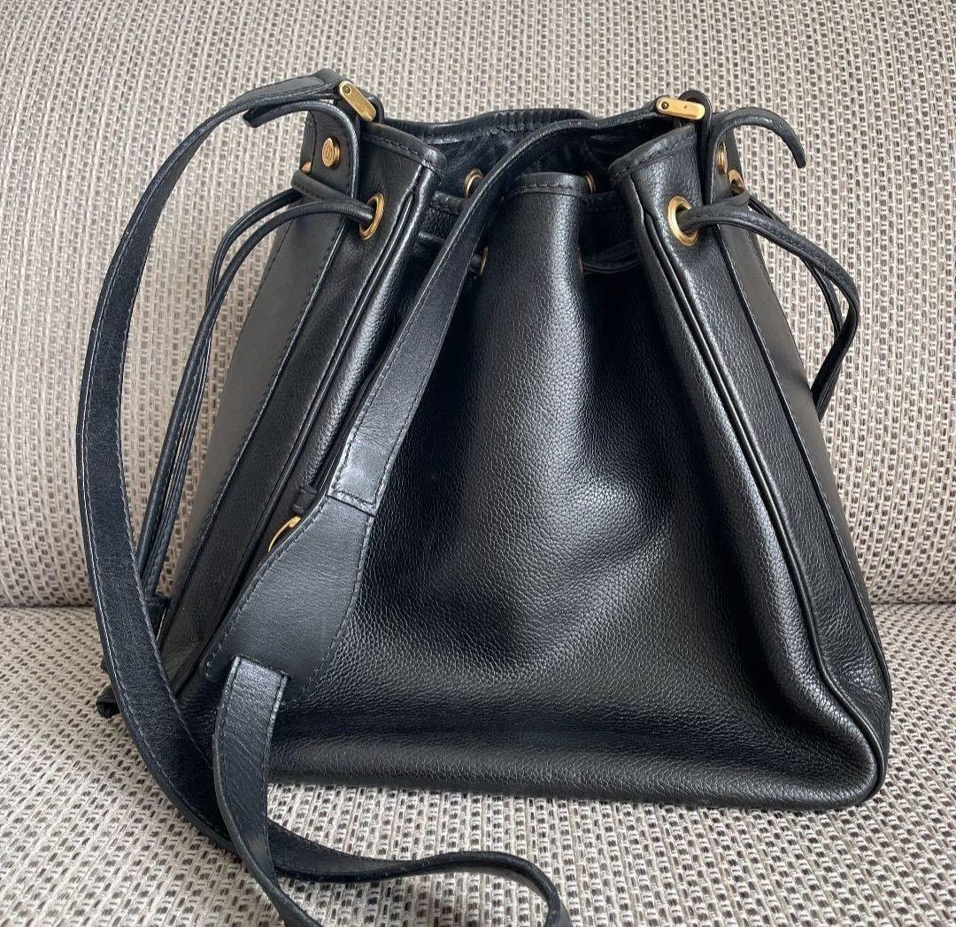 【美品】GUCCI グッチ ヴィンテージ シェリーライン巾着 ショルダーバッグ