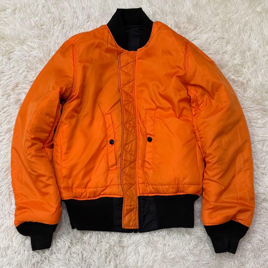 1789　アルファインダストリーズ　MA-1フライトジャケット　S　黒