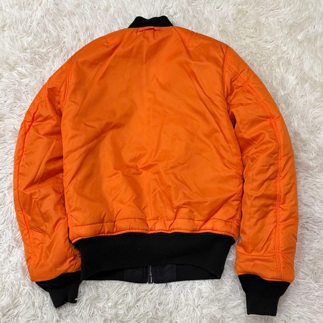 1789　アルファインダストリーズ　MA-1フライトジャケット　S　黒