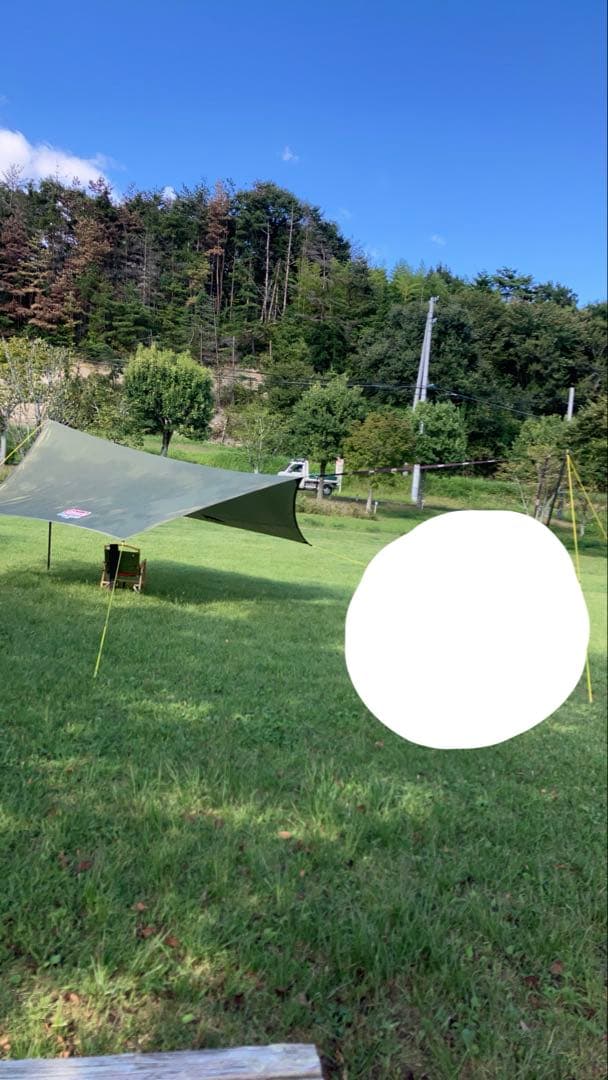 ヘキサタープMDX オリーブ ポールなし　幕のみ