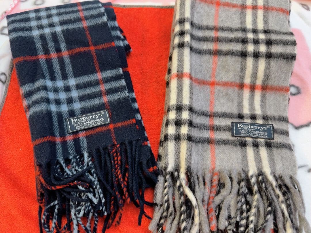 セール5点 Burberry マフラー