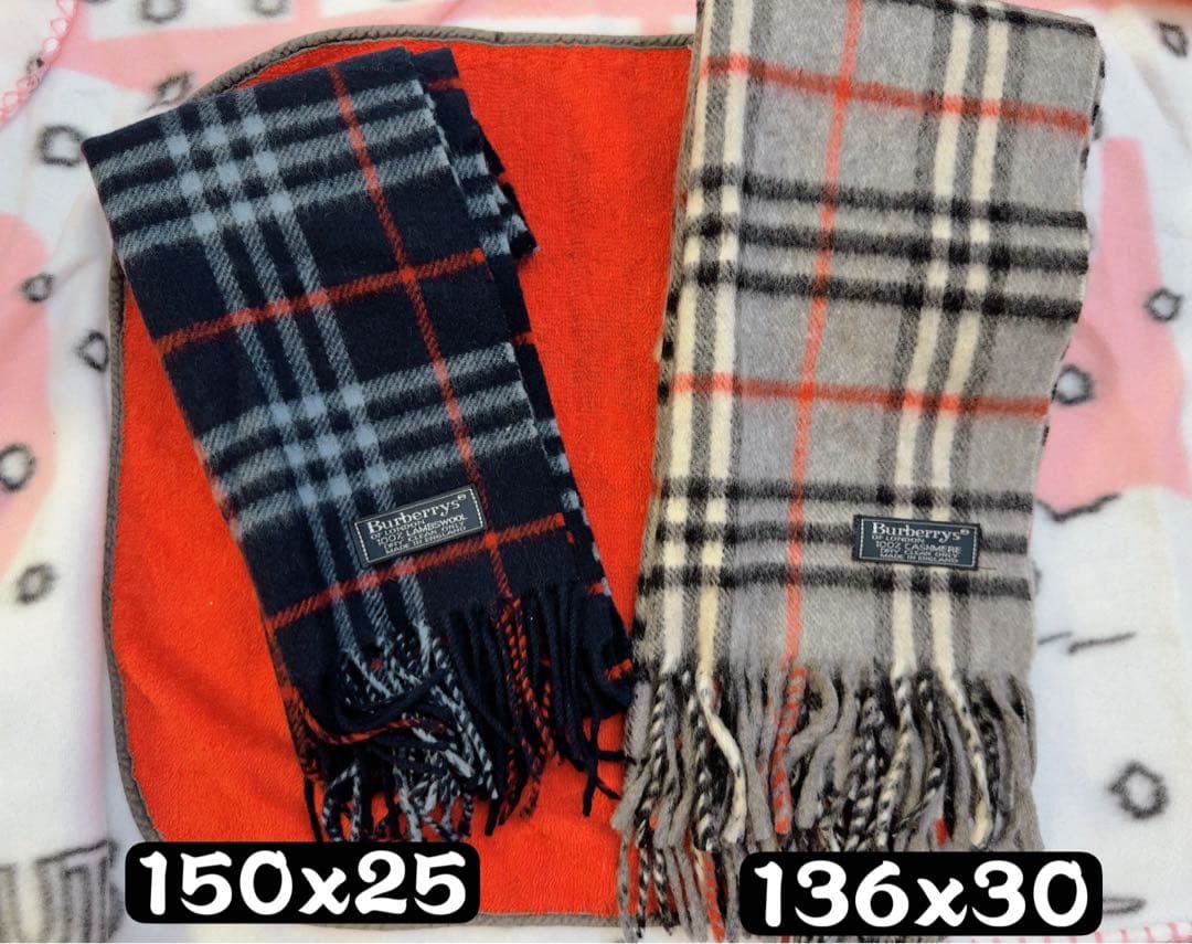 セール5点 Burberry マフラー