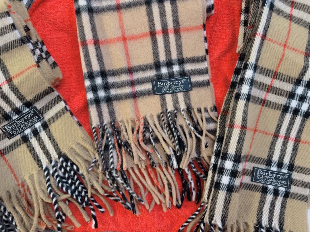 セール5点 Burberry マフラー