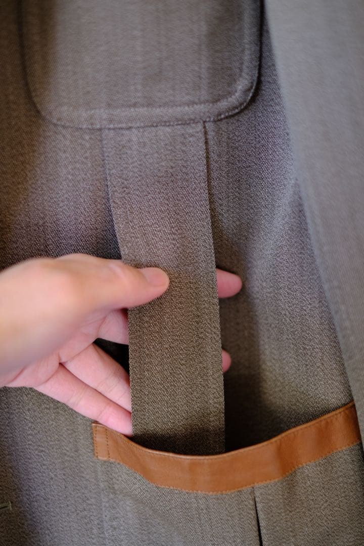 ラルフローレン　ハンティングジャケット（ウールギャバ）