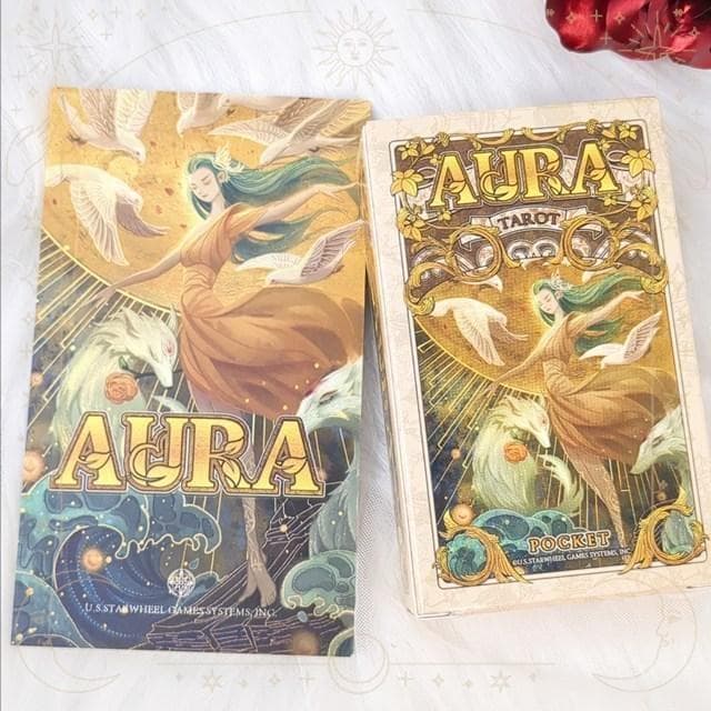 【正規品タロットカード】物語の絵本のようなデッキ✨オーラタロット／ポータブル版