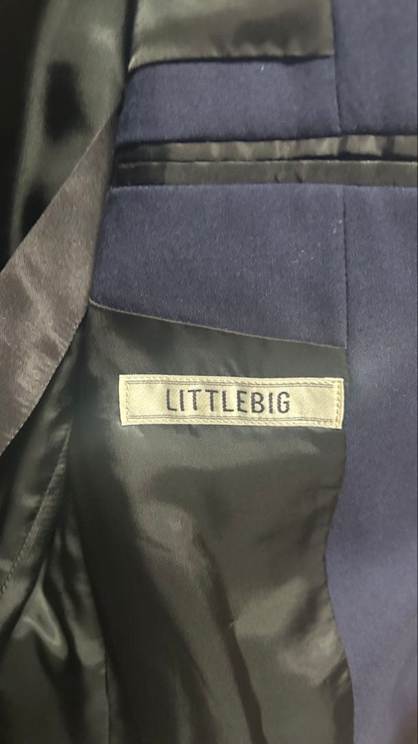 littlebig 17aw ネイビーセットアップ