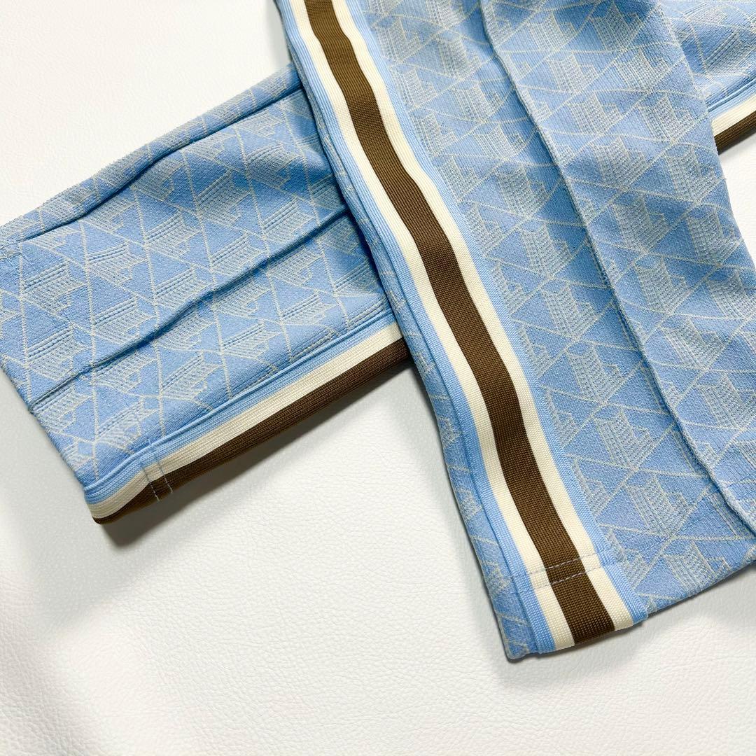 24SS✨ラコステ モノグラムジャガードセットアップ トラックジャケット パンツ