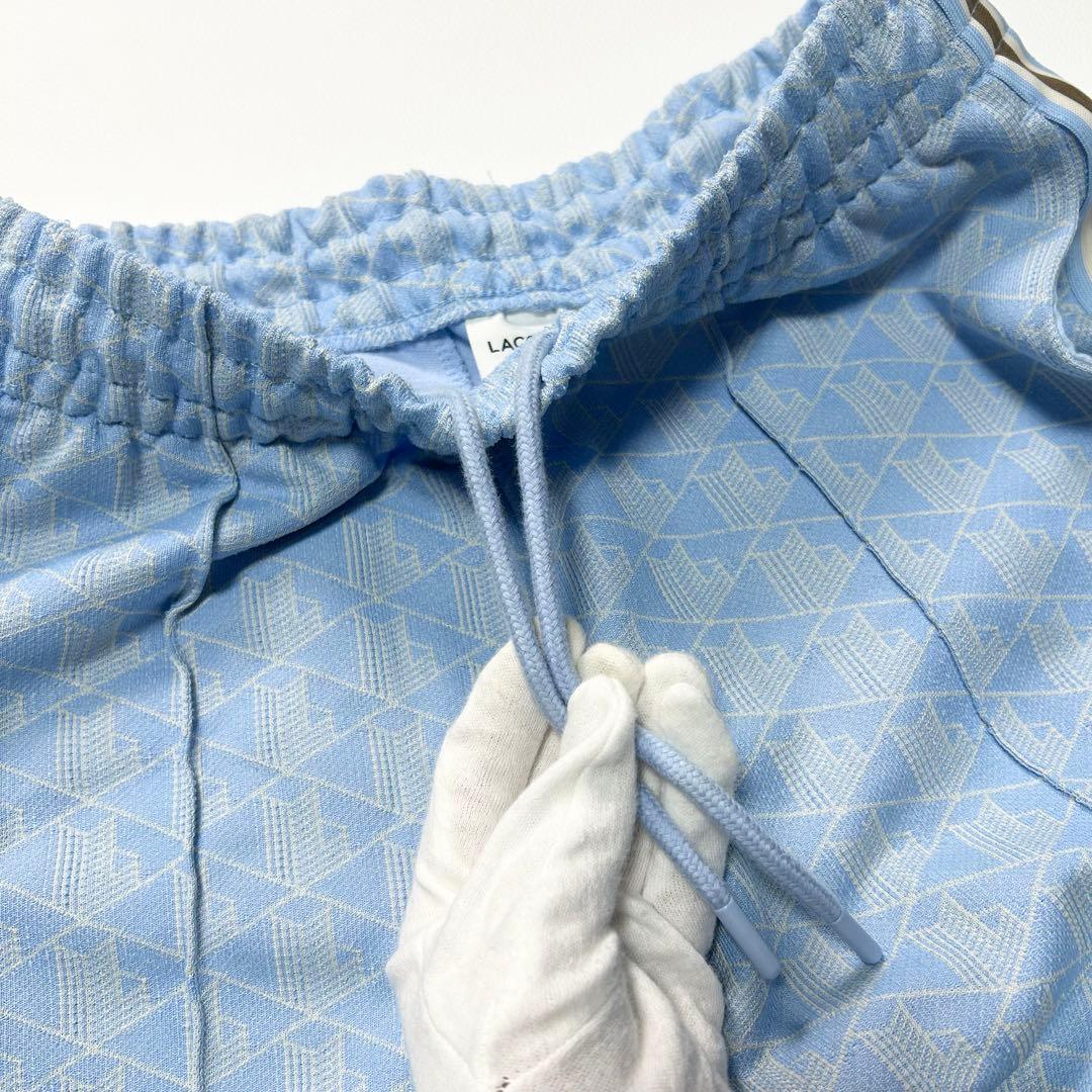 24SS✨ラコステ モノグラムジャガードセットアップ トラックジャケット パンツ