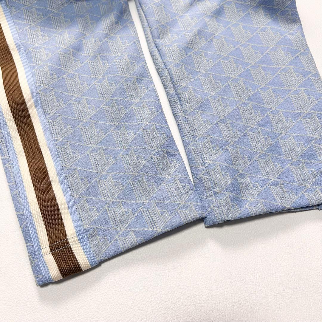 24SS✨ラコステ モノグラムジャガードセットアップ トラックジャケット パンツ