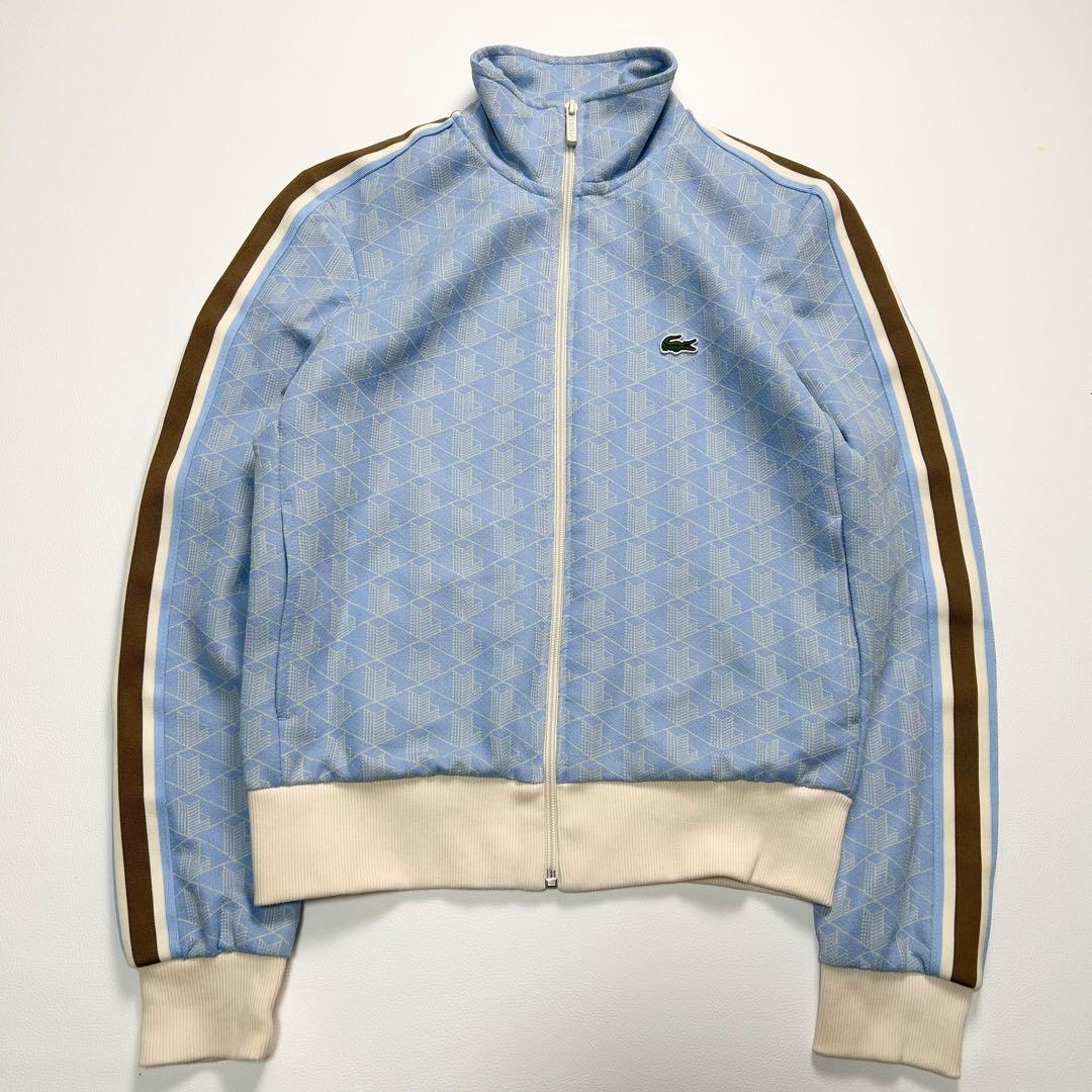 24SS✨ラコステ モノグラムジャガードセットアップ トラックジャケット パンツ