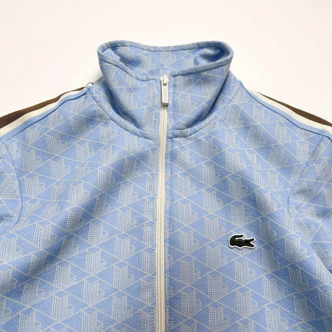 24SS✨ラコステ モノグラムジャガードセットアップ トラックジャケット パンツ