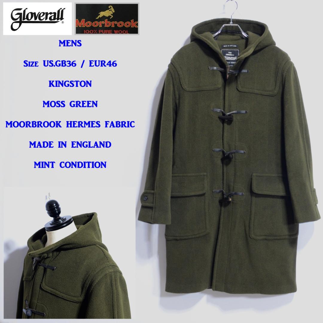 超極上品 グローバーオール キングストン ダッフルコート グリーン 36