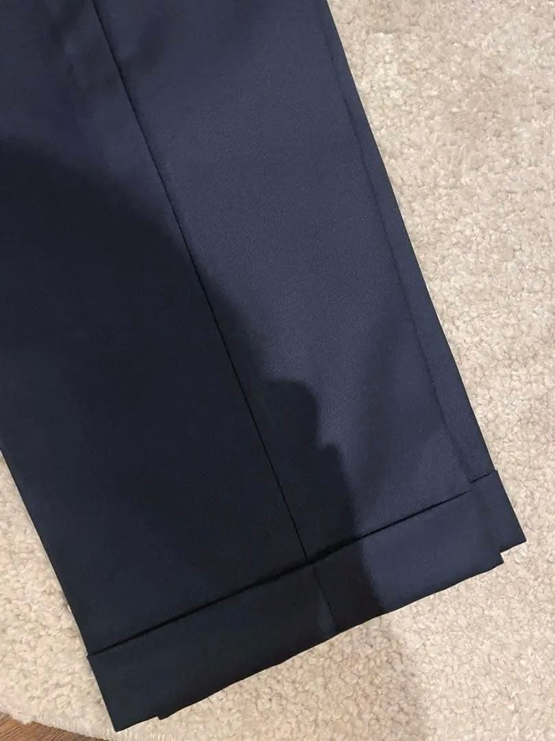 値下げ不可 リングジャケット ロロピアーナ ネイビー シングルスーツ