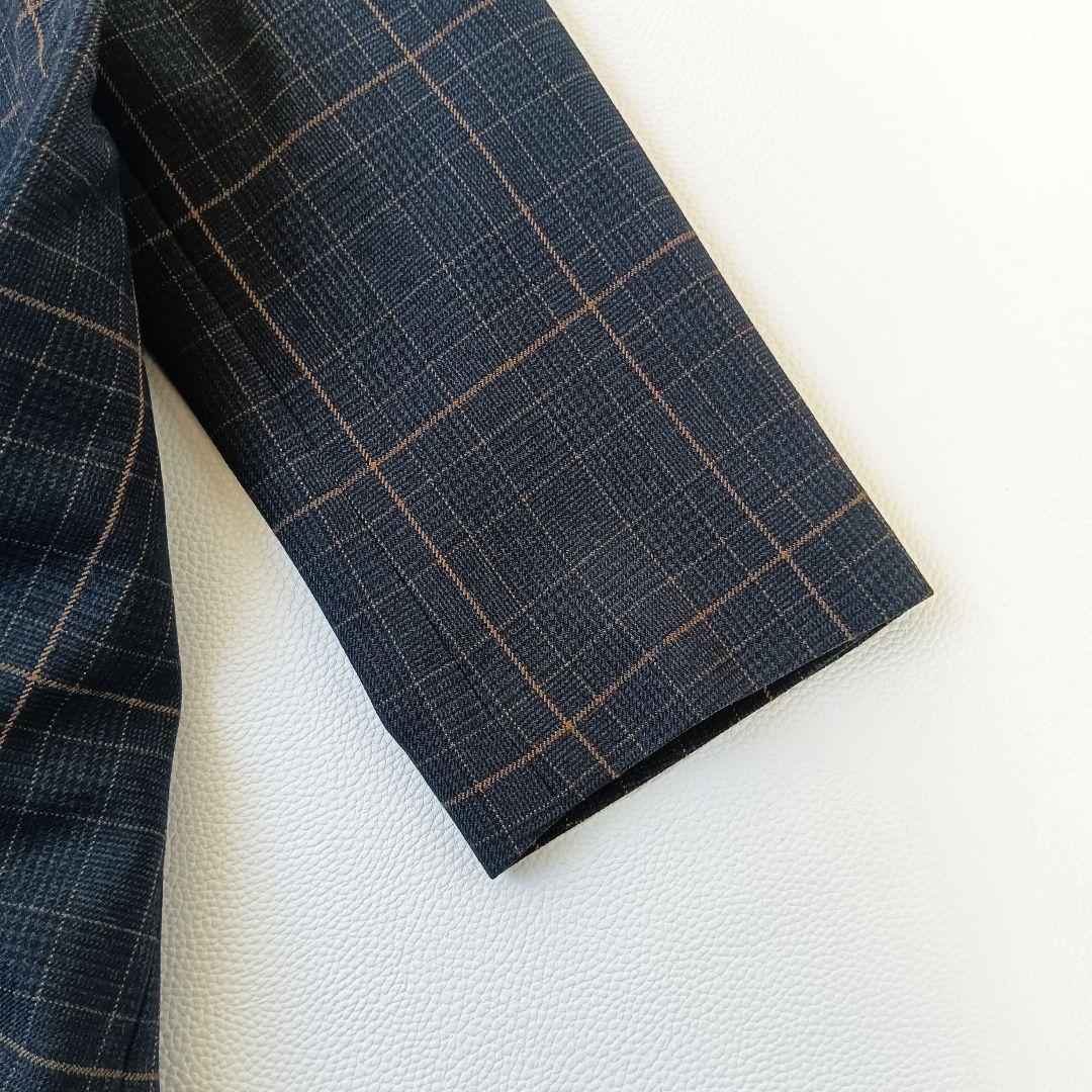 新品タグ付き✨ 現行品 エメルリファインズ グレンチェックテーラードジャケットb