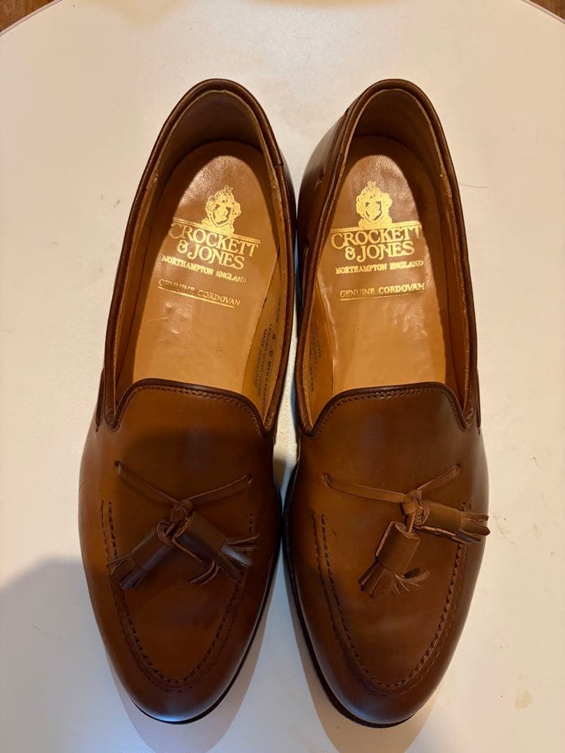 CROCKETT&JONES キャベンディッシュ3 ウィスキーコードバン 9E