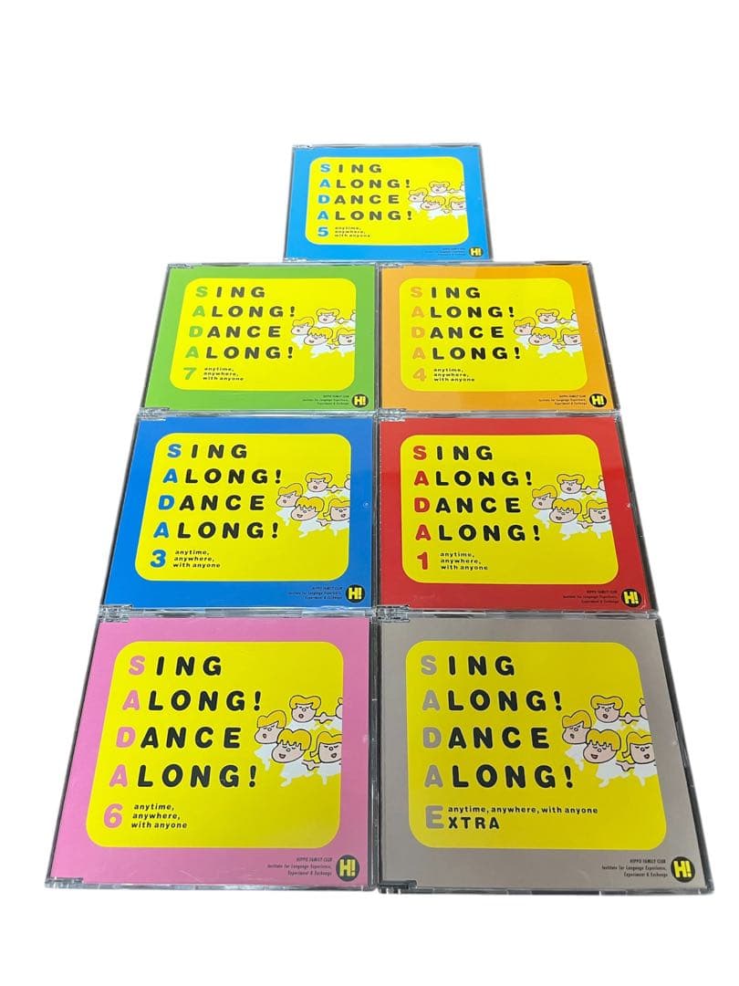 ヒッポファミリークラブ　 CD44枚➕教材28冊