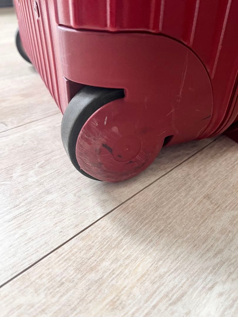 RIMOWA キャリーケース 赤 32L サルサ 2輪