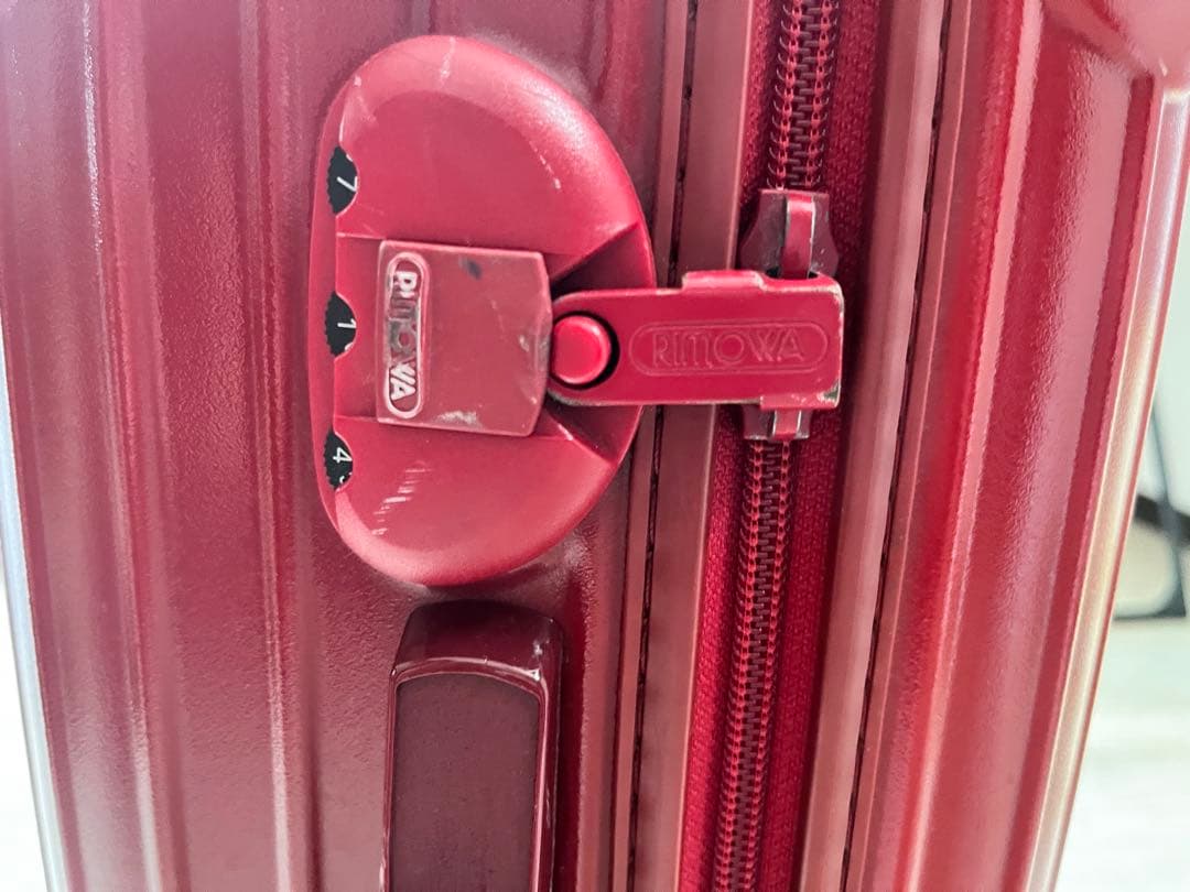 RIMOWA キャリーケース 赤 32L サルサ 2輪