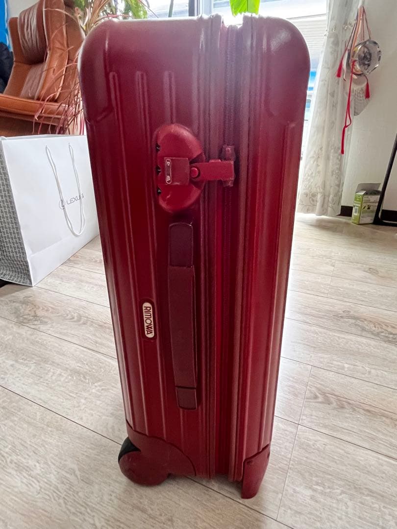 RIMOWA キャリーケース 赤 32L サルサ 2輪