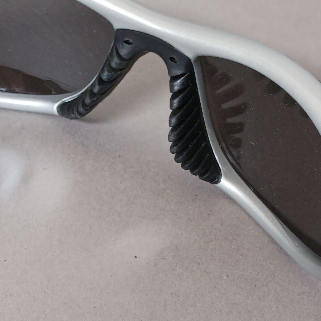 665/良品/NIKE ナイキ/スポーツサングラス/シルバー/FUSION6