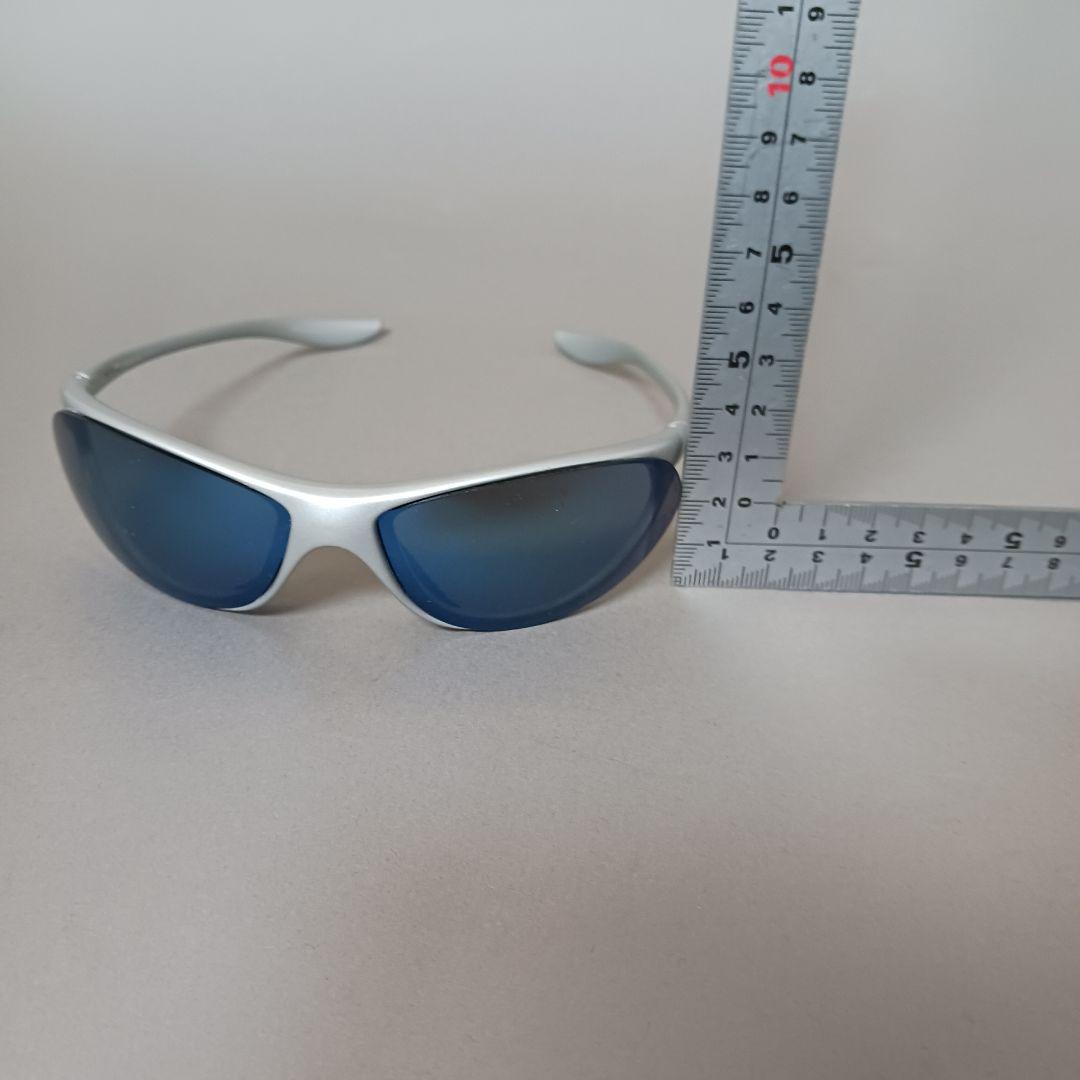 665/良品/NIKE ナイキ/スポーツサングラス/シルバー/FUSION6
