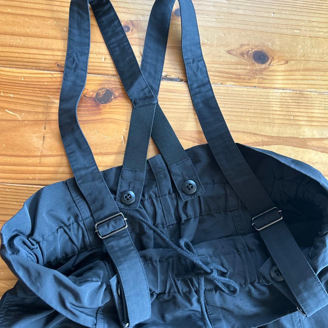 出品9/7まで　Curensology サロペットパンツ　黒