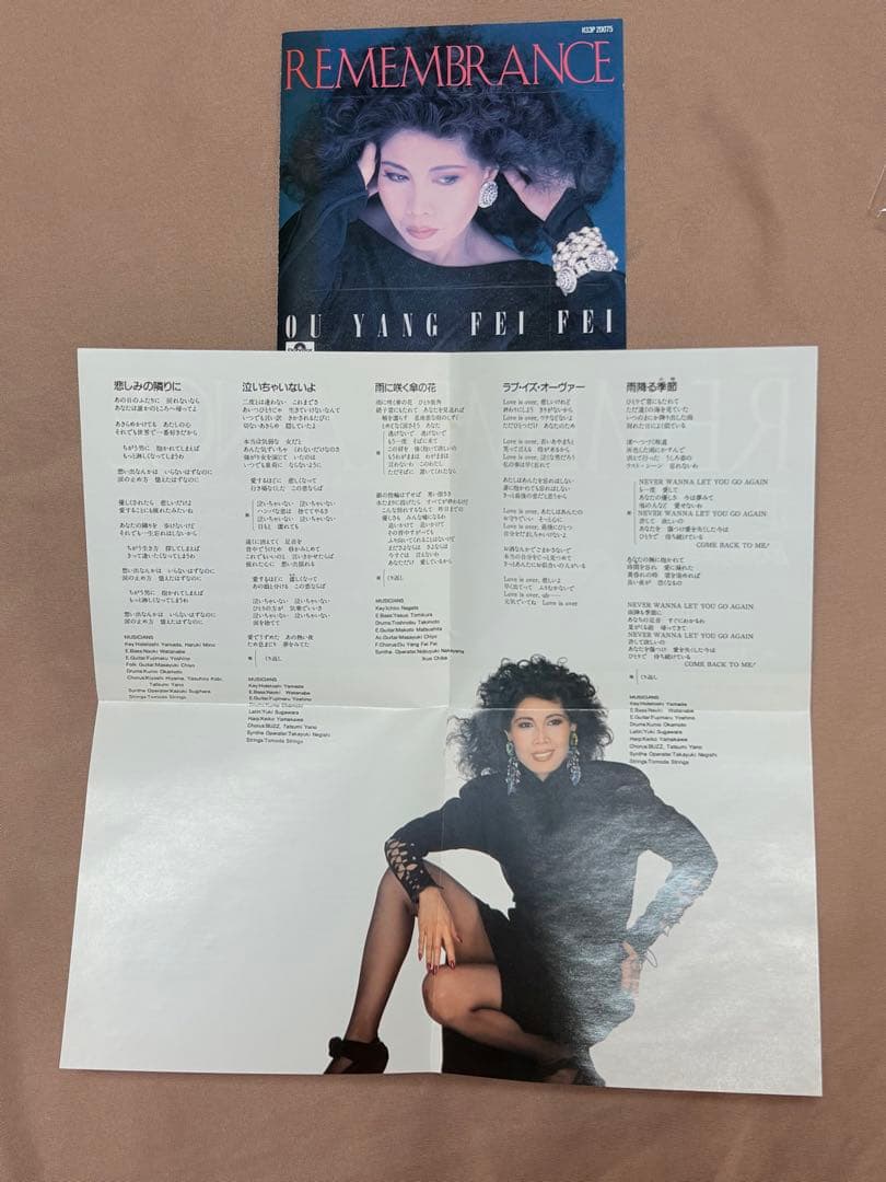 欧陽菲菲 追憶 H33P-20075 日本盤CD 超激レア 廃盤