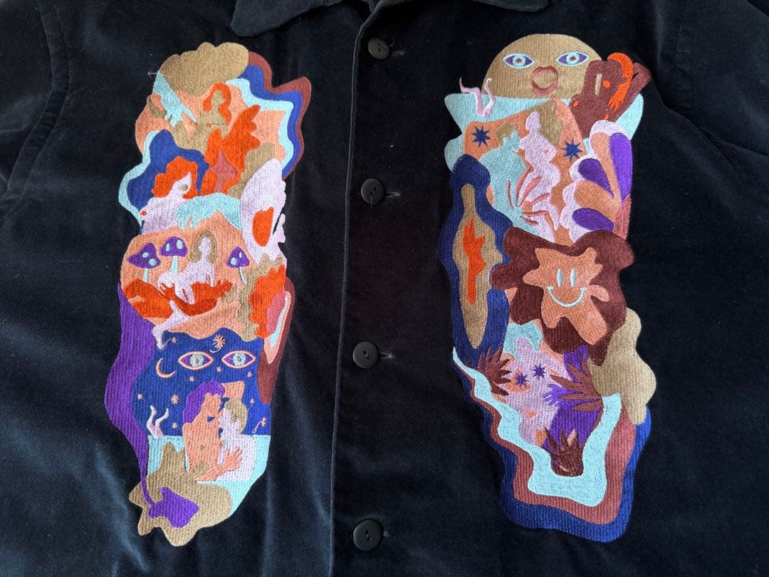 ジャケット・アウター Carne Bollente Black Flesh Dance Shirt