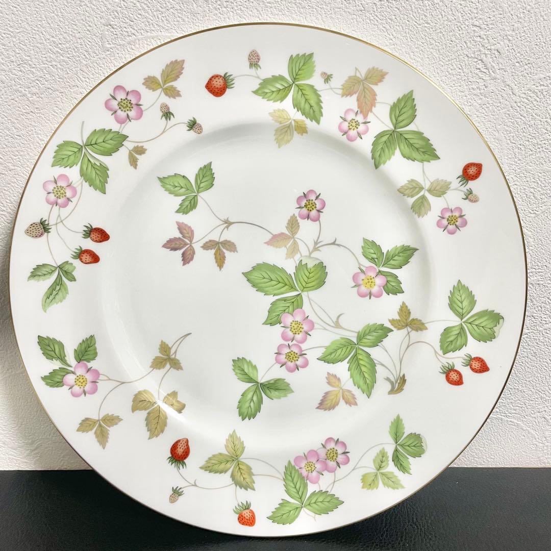  ウェッジウッド ワイルドストロベリー 大皿27cm 6枚セット