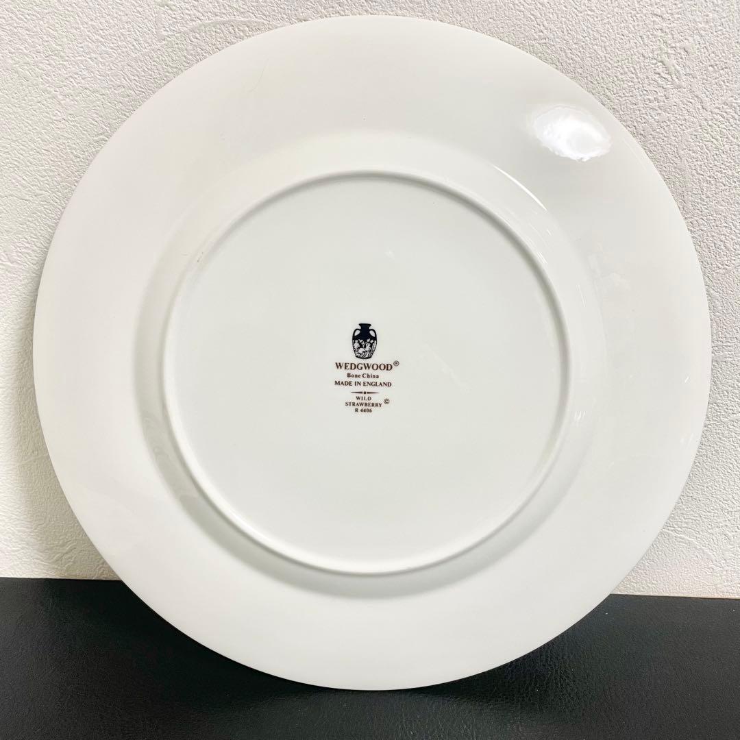  ウェッジウッド ワイルドストロベリー 大皿27cm 6枚セット